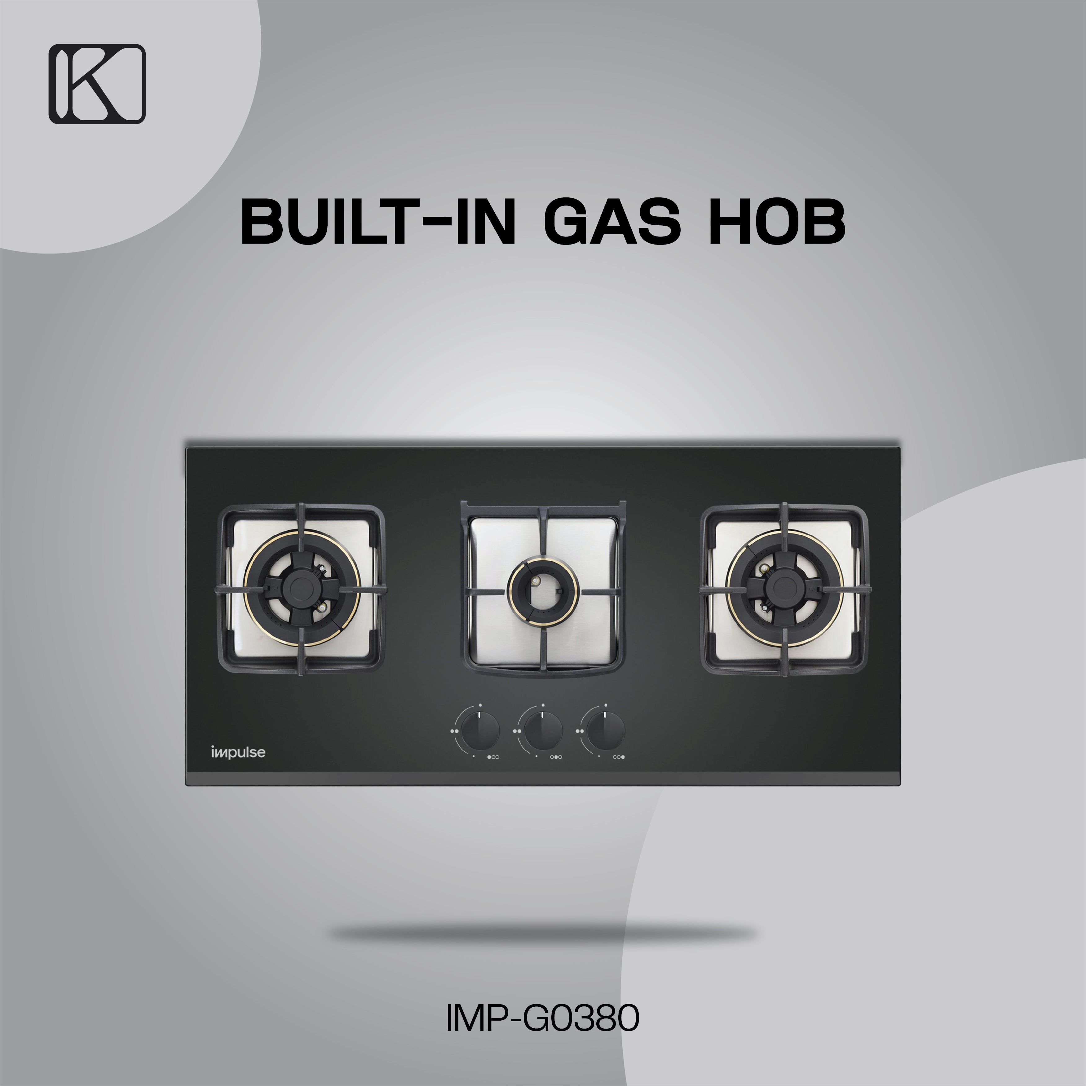 IMP‑G0380 Built‑In Gas Hob