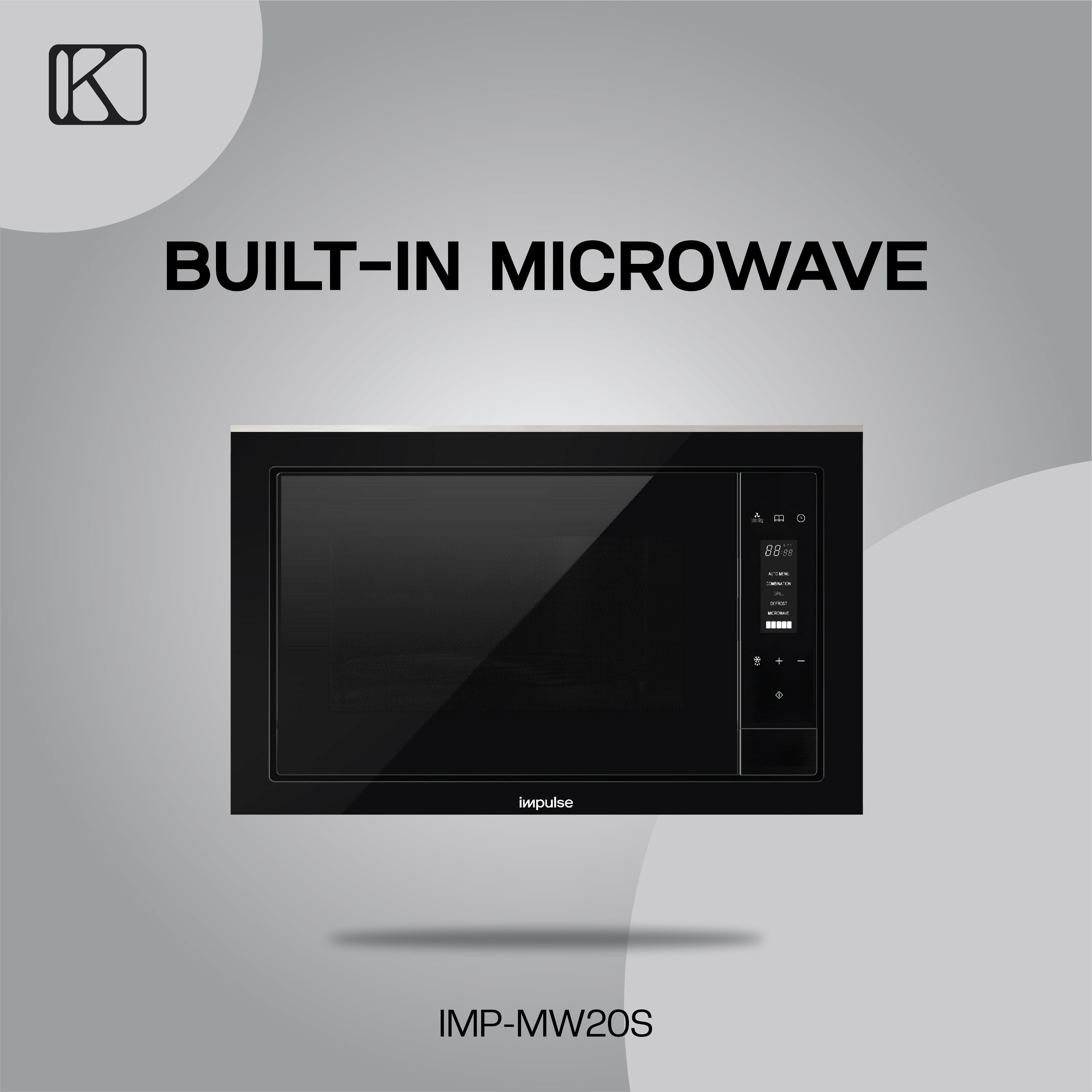 IMP MW20S Built-In Microwave Oven