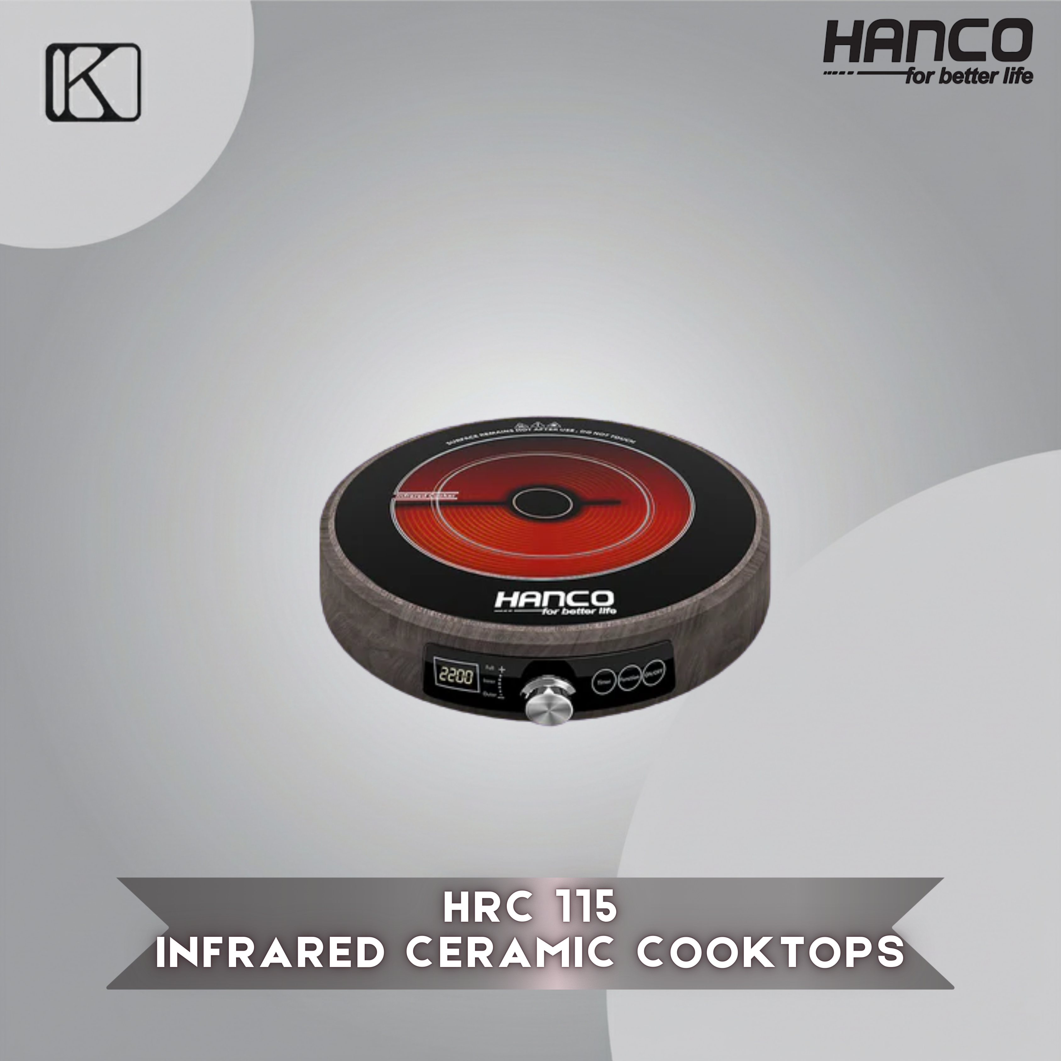 Infrared Cooktops -HIRC-115